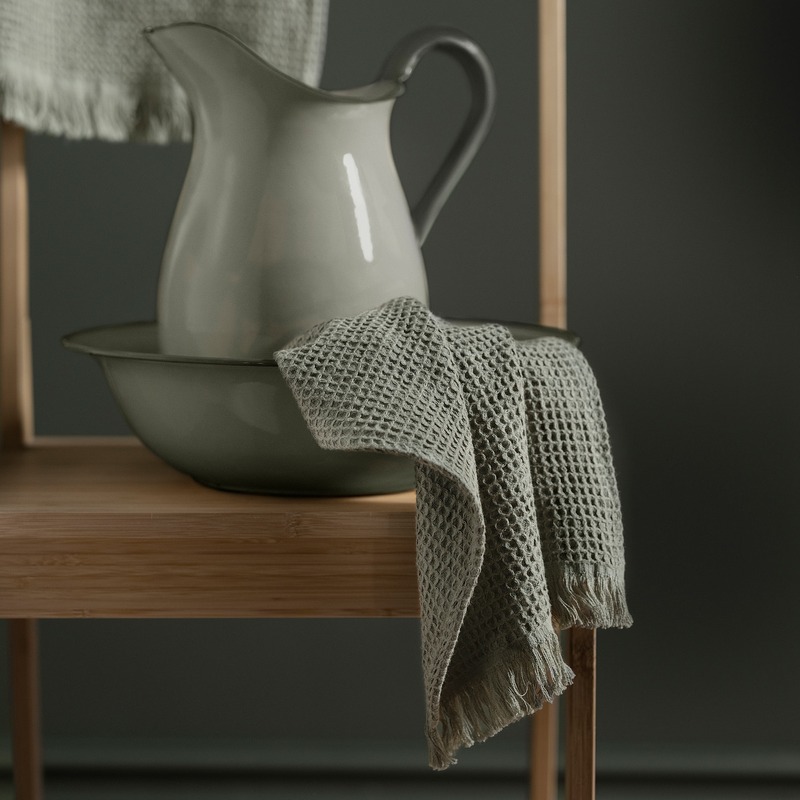 حوله حمام ایکیا مدل IKEA VALLASAN سایز 70×140 سانتی متر